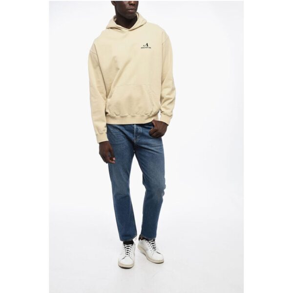 Awake New York Brushed Cotton Hoodie with Embroidered Logo - Image 4