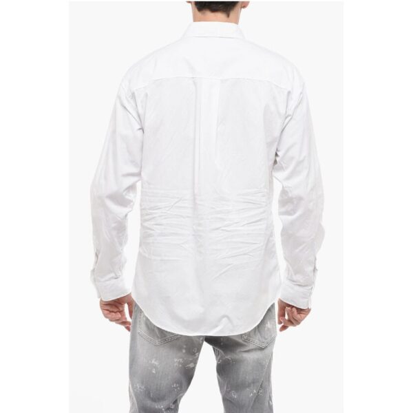 Dsquared² Dropped Shoulder Shirt with Contrasting Logo - Image 2
