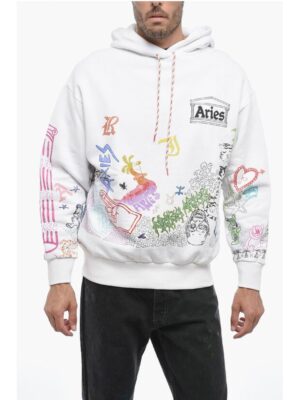 Aries Printed Hoodie