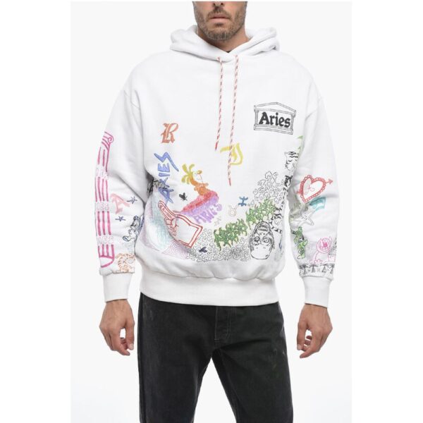 Aries Printed Hoodie