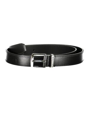 Calvin Klein Black Leather Women Belt