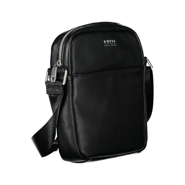 Guess Jeans Black Polyethylene Shoulder Bag - Image 3