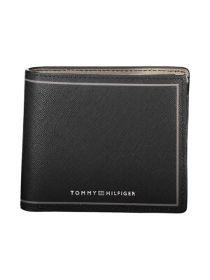 Tommy Hilfiger Black Leather Wallet