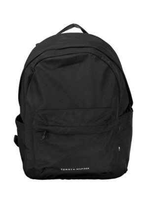 Tommy Hilfiger Black Polyester Backpack