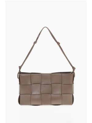 Bottega Veneta Leather INTRECCIO Shoulder Bag