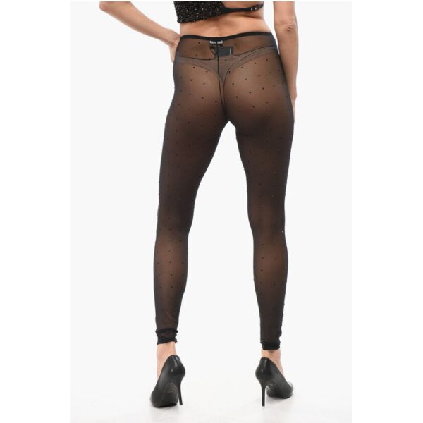 Dsquared² Rhinestoned Mesh Collant - Image 2