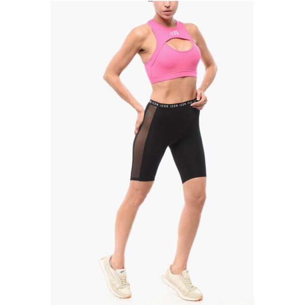 Dsquared² Underwear ICON Biker Leggings with Logoed Elastic Band - Image 4