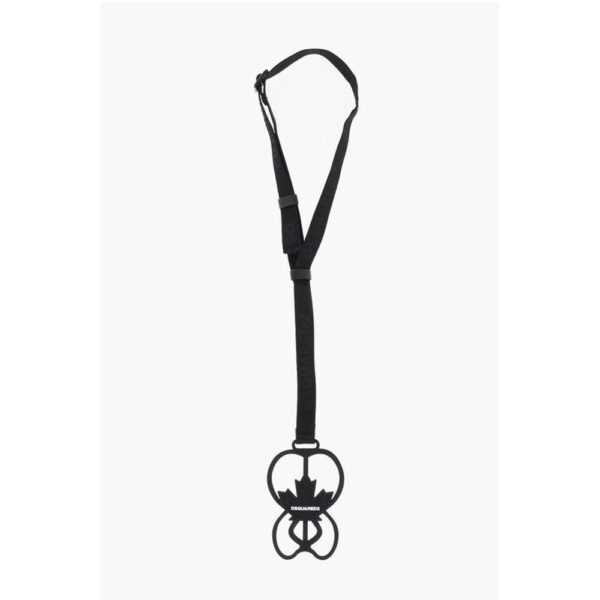 Dsquared² Adjustable Strap with Silicone Finish Compatible with Iphone