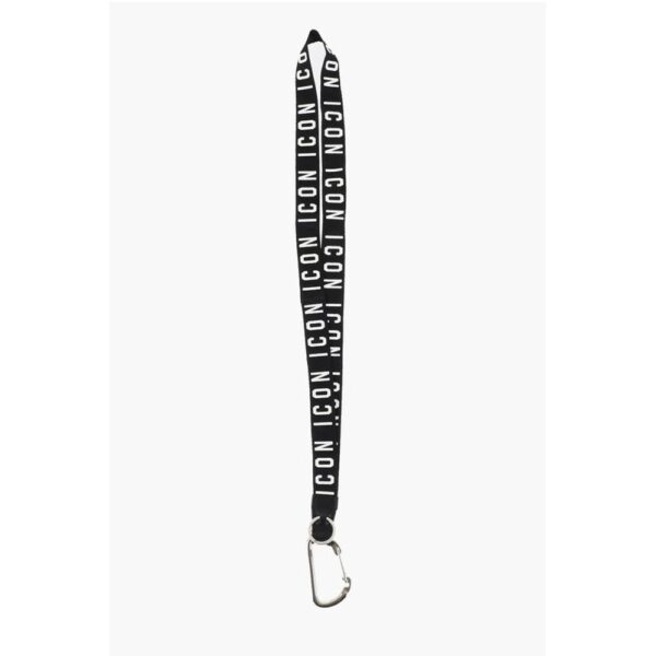Dsquared² ICON keyring with Logoed Band