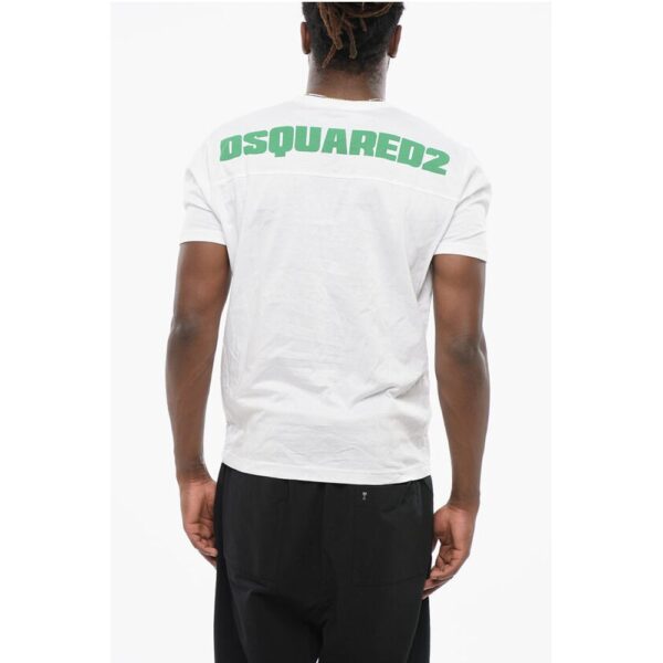 Dsquared² Crew Neck BEYOU T-Shirt with Front Print - Image 2