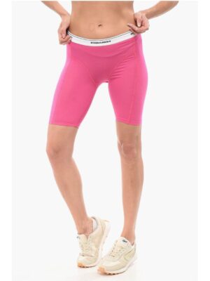 Dsquared² Underwear Cotton Blend Biker Leggings