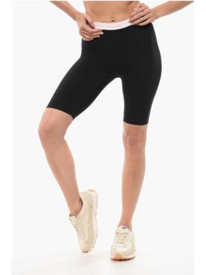 Dsquared² Underwear Biker Leggings with Logoed Waistband