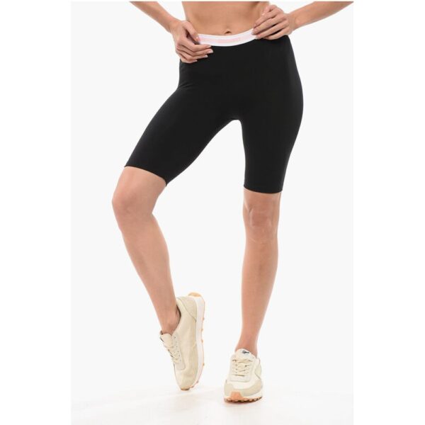 Dsquared² Underwear Biker Leggings with Logoed Waistband