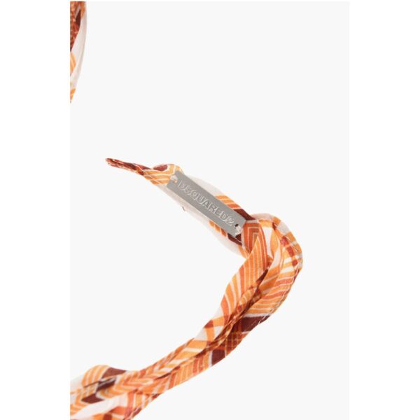 Dsquared² Patterned Silk Slim Foulard - Image 2
