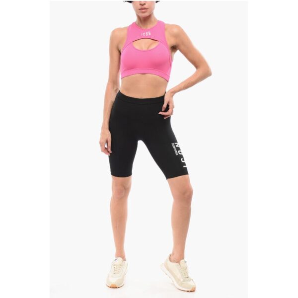 Dsquared² Underwear ICON Biker Leggings with Print - Image 4