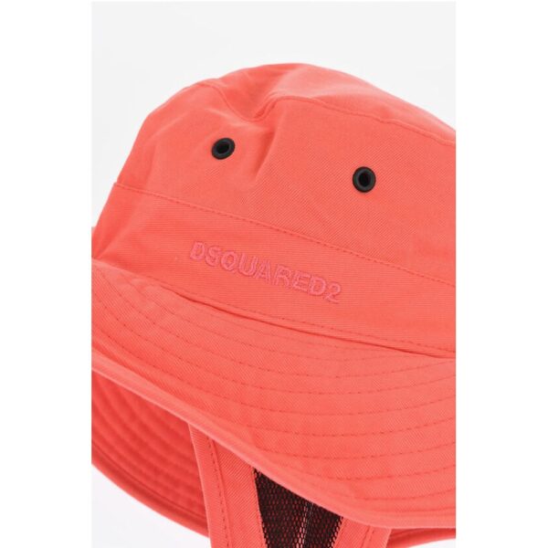 Dsquared² Solid Color Twill Bucket Hat - Image 2