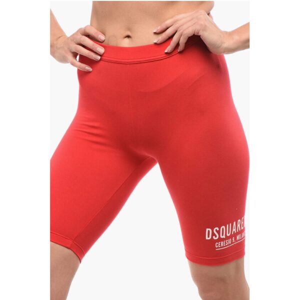 Dsquared² Underwear CERESIO Biker Leggings with Elastic Waistband - Image 3
