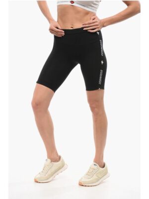 Dsquared² Underwear Biker Leggings with Logoed Bands