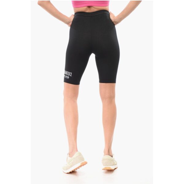Dsquared² Underwear CERESIO Biker Leggings with Elastic Waistband - Image 2