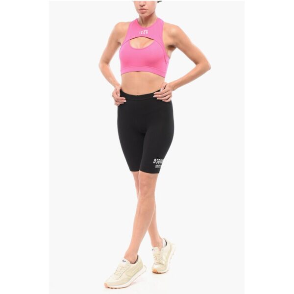 Dsquared² Underwear CERESIO Biker Leggings with Elastic Waistband - Image 4