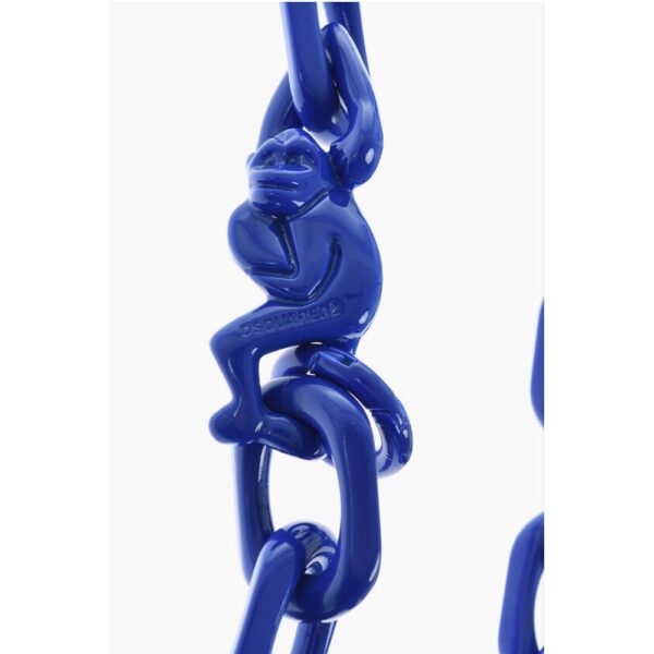 Dsquared² Solid Color KUNG-FU MONKEY Keyring - Image 2
