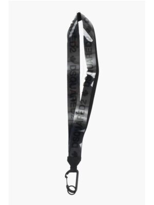 Dsquared² Neck Keyring with Logoed Band