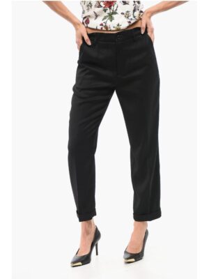 Department 5 High Waist Twill Virgin Wool Blend VOLT Pants