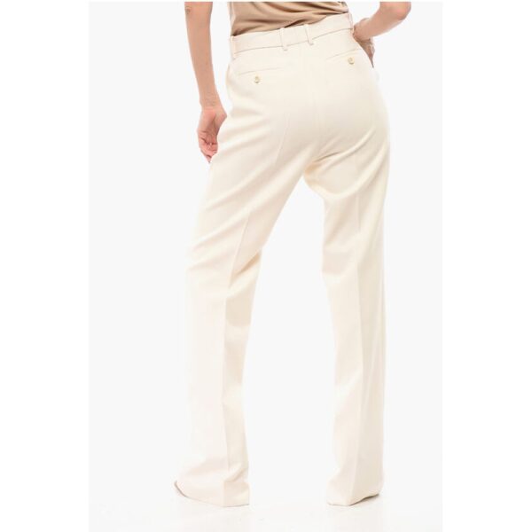 Gucci Pleated Wide-leg Pants - Image 2