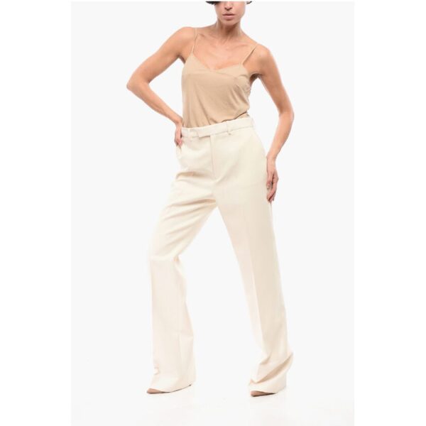 Gucci Pleated Wide-leg Pants - Image 4