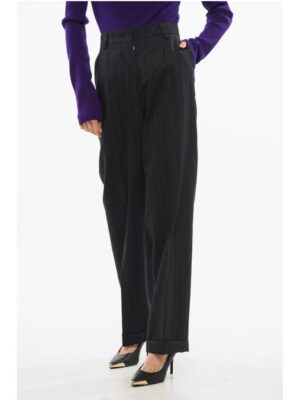 Miu Miu Wool Wide-leg Pants