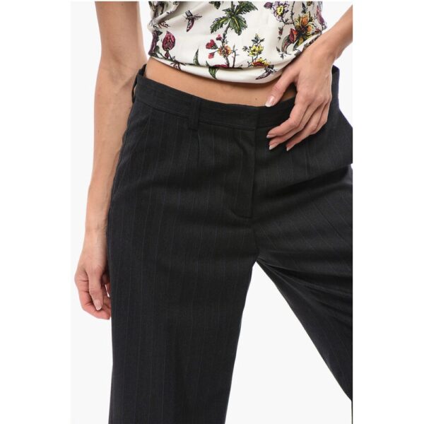 Miu Miu Wool Wide-leg Pants - Image 7