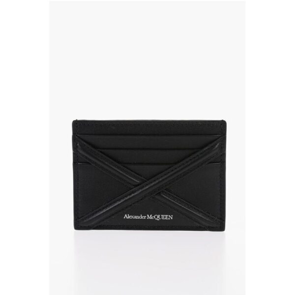 Alexander McQueen Leather Card Holder