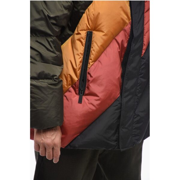Dsquared² Turtleneck Down Jacket with Hidden Placket - Image 3