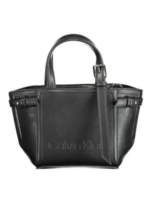 Calvin Klein Black Polyester Handbag