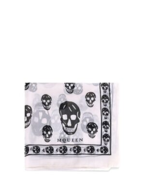 Alexander McQueen Silk Skull Scarf