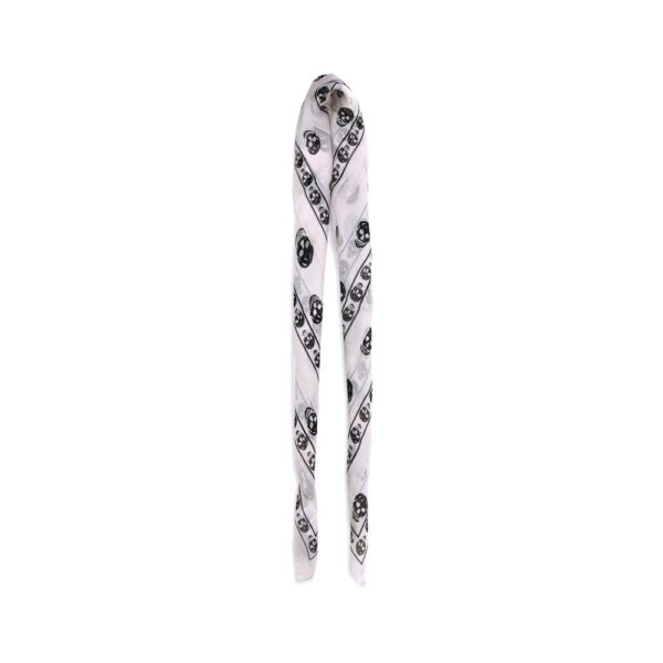 Alexander McQueen Silk Skull Scarf - Image 2