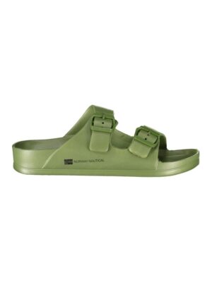 Norway 1963 Green Plastic Men Sandal