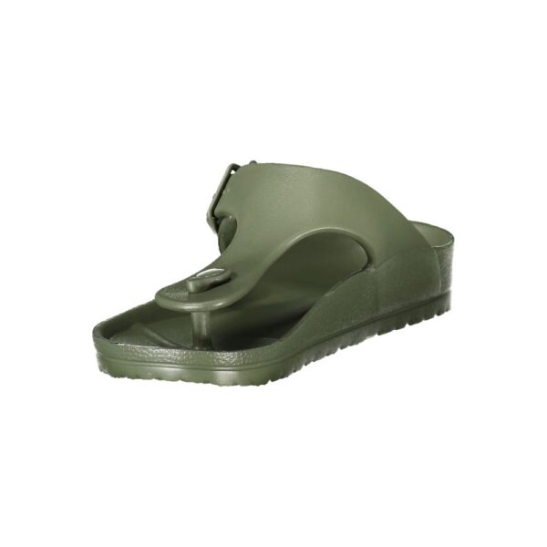Norway 1963 Green Plastic Mens Sandal - Image 3