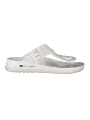 Norway 1963 White Plastic Women Sandal