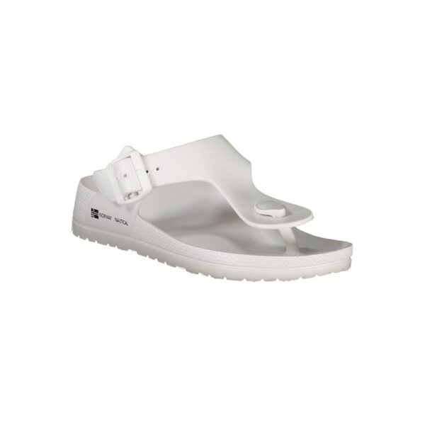 Norway 1963 White Plastic Women Sandal - Image 2