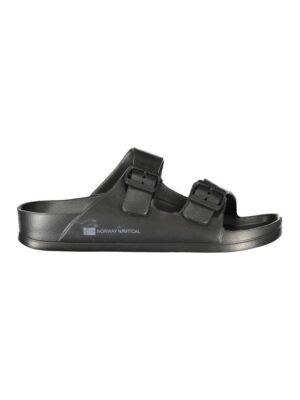 Norway 1963 Black Plastic Men Sandal