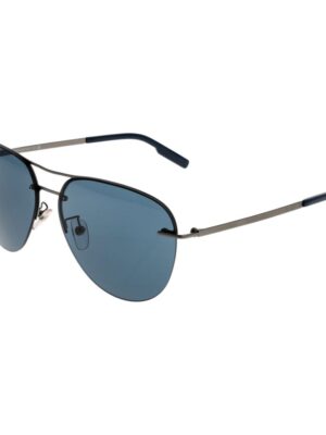 Ermenegildo Zegna Gray Men Sunglasses