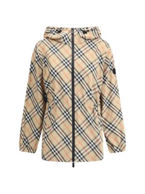 Burberry Archivio Check hooded Jacket