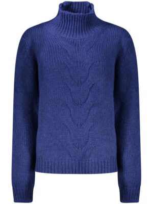 K-WAY Blue Wool Sweater