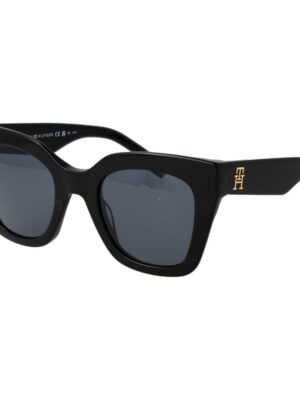 Tommy Hilfiger Black Women Sunglasses