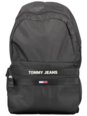 Tommy Hilfiger Black Polyester Backpack