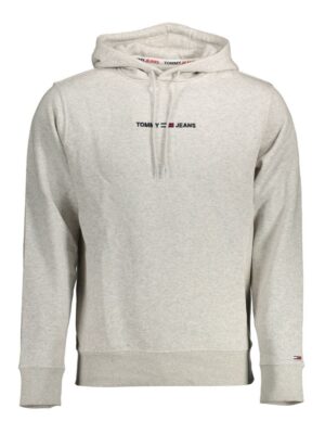 Tommy Hilfiger Gray Cotton Men Sweater