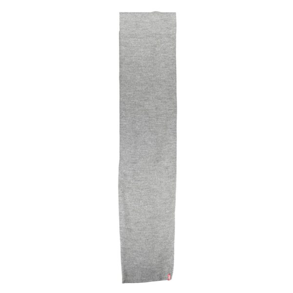 Levi's Gray Marabou Scarf - Image 3