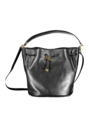 Ralph Lauren Black Leather Handbag