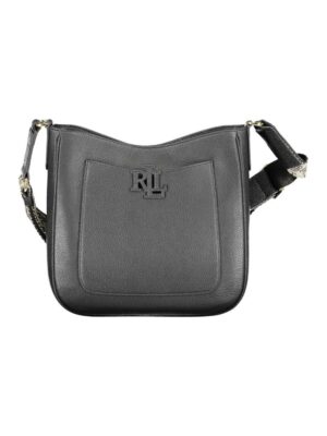 Ralph Lauren Black Leather Handbag